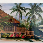 Little Palm Island" by Lynn Voit
Giclee print, $150 value
Lynn, a favorite watercolor artist of the Florida Keys, captures the true peaceful essence of island life through her vibrant tropical colors.